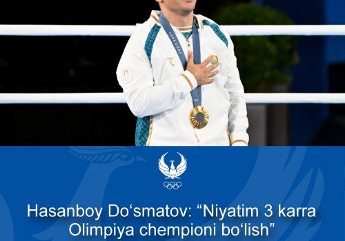 Hasanboy Dusmatov: Professional boksta chempion kamarini qo'lga kiritishga intilmoqda.